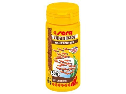 Sera růstové krmivo pro malé ryby Vipan Baby 50 ml NATURE