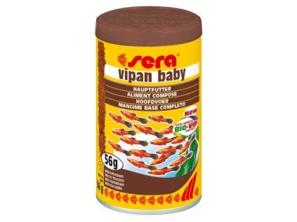 Sera růstové krmivo pro malé ryby Vipan Baby 100 ml NATURE