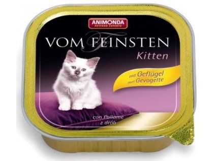 16686 animonda vom feinsten kitten pastika pro kotata kureci 100 g