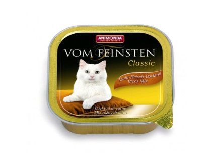 Animonda Vom Feinsten Classic paštika pro kočky multimasový koktejl 100 g