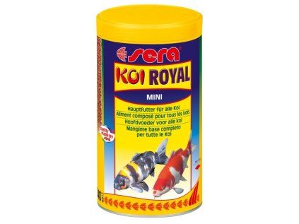 Sera základní krmivo pro koi a ostatní jezírkové ryby Koi Royal Mini 1 l NATURE