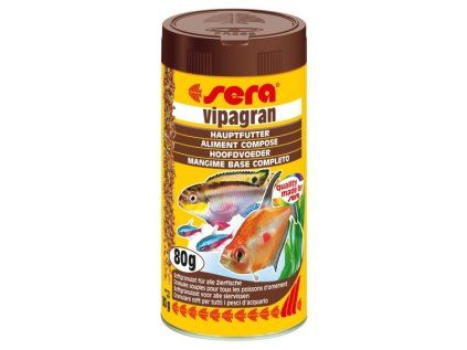 Sera základní krmivo pro okrasné ryby Vipagran 250 ml NATURE