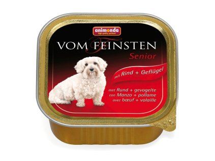 Animonda Vom Feinsten Senior paštika pro psy hovězí + kuře 150 g