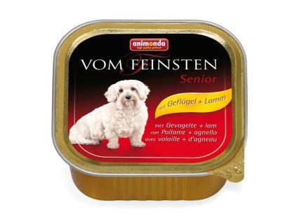 Animonda Vom Feinsten Senior paštika pro psy kuřecí + jehně 150 g