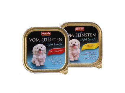 Animonda Vom Feinsten Light Lunch paštika pro psy krůta + šunka 150 g