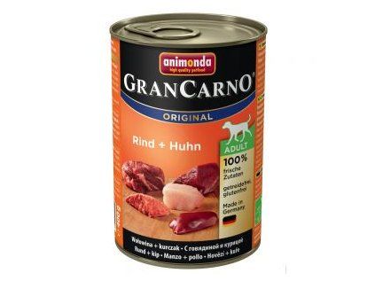Animonda GranCarno Junior konzerva pro psy hovězí + kuře 400 g