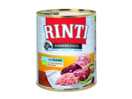 Finnern Rinti Junior konzerva pro psy kuře 800 g
