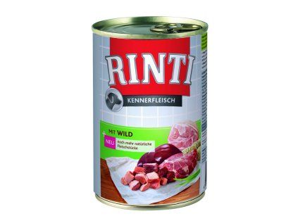 Finnern Rinti konzerva pro psy zvěřina 400 g