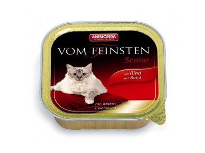 Animonda Vom Feinsten Senior paštika pro starší kočky hovězí 100 g