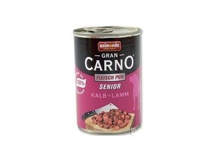 Animonda GranCarno Senior konzerva pro psy hovězí + jehně 400 g