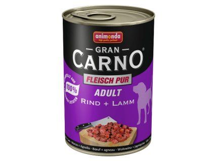 Animonda GranCarno Adult konzerva pro psy hovězí + jehněčí 800 g