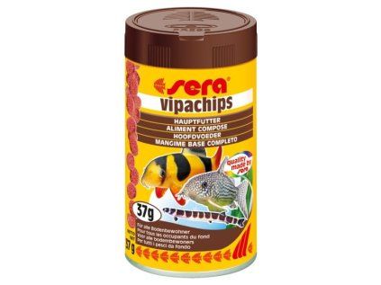 Sera speciální krmivo pro řasožravé ryby Vipachips 100 ml NATURE