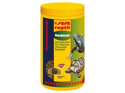 Sera doplňkové krmivo pro býložravé plazy Reptil Professional Herbivor 1000 ml