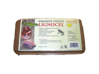 Robimaus Lignocel kokosová briketa 650 g