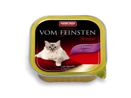 Animonda Vom Feinsten Senior paštika pro starší kočky jehněčí 100 g