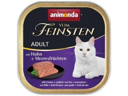 Animonda Vom Feinsten Mare paštika pro kočky kuře + mořské plody 100 g