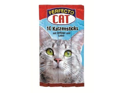 Perfecto Cat Jerkys drůbeží + játra 10 ks