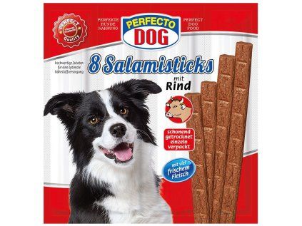 Perfecto Dog salámek s hovězím 8 ks