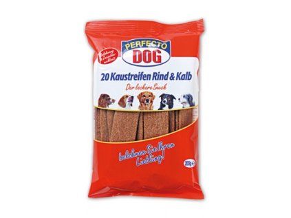 Perfecto Dog plátky hovězí + telecí 20 ks