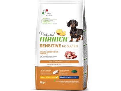 Natural Trainer Sensitive No gluten Adult Mini kachna 2 kg