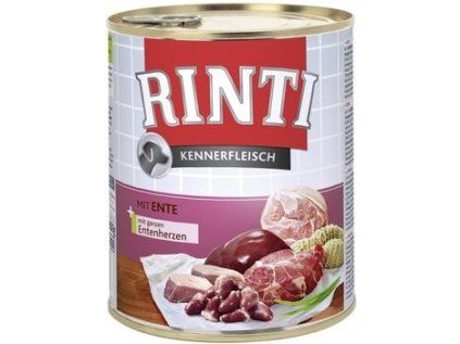 Finnern Rinti konzerva pro psy kachna 800g
