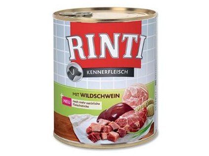 Finnern Rinti konzerva pro psy divočák 800 g