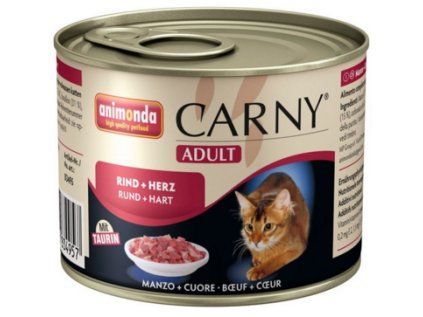 Animonda Hovězí konzerva se srdcem pro kočky 400 g