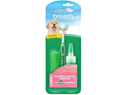 Tropiclean set na čištění zubů Fresh Breath pro štěňata