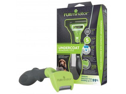 FURminator Long Hair S vyčesávací hrablo pro dlouhosrsté psy malých plemen