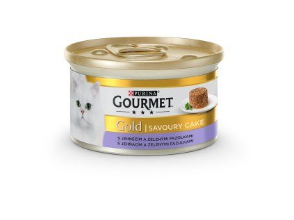 Konzerva Gourmet Gold Sav.Cake jehněčí a fazolky 85 g