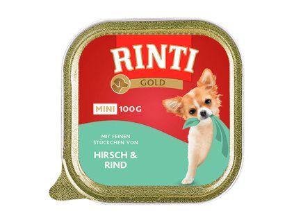 pastika rinti gold mini jelen a hovezi 100 g