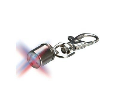 Trixie Flasher blikající světýlko 1 cm, chromové (na 300 m)
