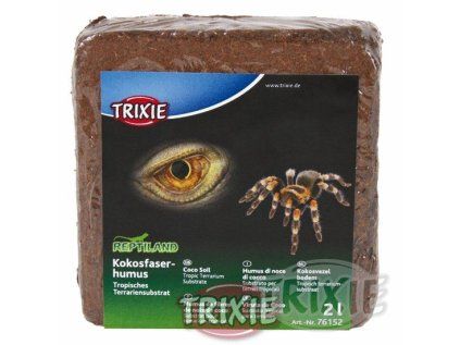 Trixie Kokosový humus 6 ks, tropický substrát 2 l/160 g