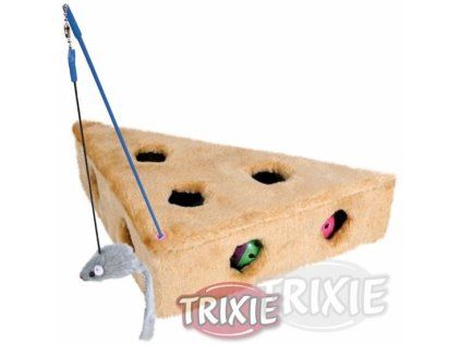 Trixie hračka sýr ementál s myškou 36x19x31 cm