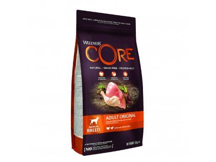 Wellness CORE Original Turkey with Chicken Recipe 1,8 kg