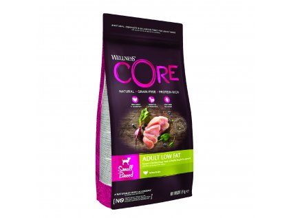 Wellness Dog Low Fat Adult Small krůta 1,5 kg