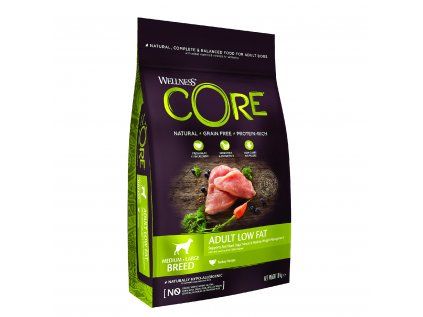 Wellness Dog Low Fat Adult Medium&Large krůta 10 kg