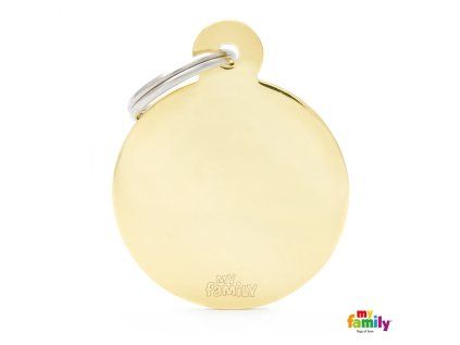 Známka Basic Gold - kroužek velký