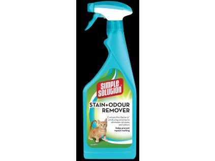 Simple Solution Odstraňovač skvrn a pachů pro kočky 750 ml