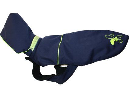 Kabát Huhubamboo, provedení modrá x žlutá 50 cm