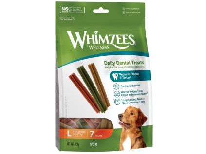 WHIMZEES dentální pamlsek Stix L 7ks