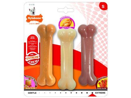 Hračka NYLAB Extreme Chew multiple balení 3 ks S