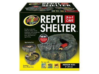 Zoomed skrýš Repti Shelter 3v1 Cave M