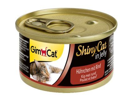 ShinyCat konzerva kuře s hovězím 70 g