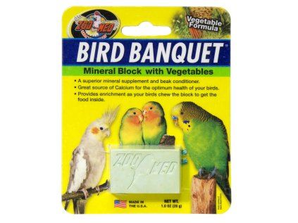 Bird Banquet minerální blok se zeleninou S