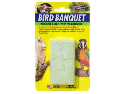 Bird Banquet minerální blok se zeleninou L