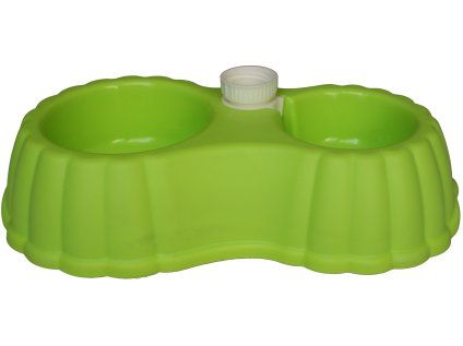 Plastová dvoumiska střední