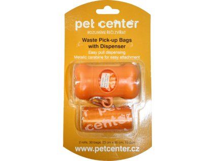 Pet Center zásobník se sáčky na exkrementy