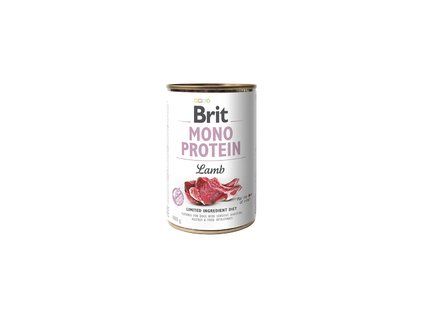 Konzerva Brit Mono Protein Lamb 400 g