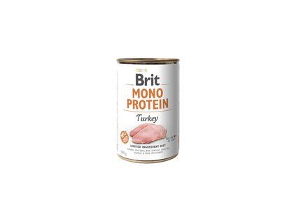 Konzerva Brit Mono Protein Turkey 400g